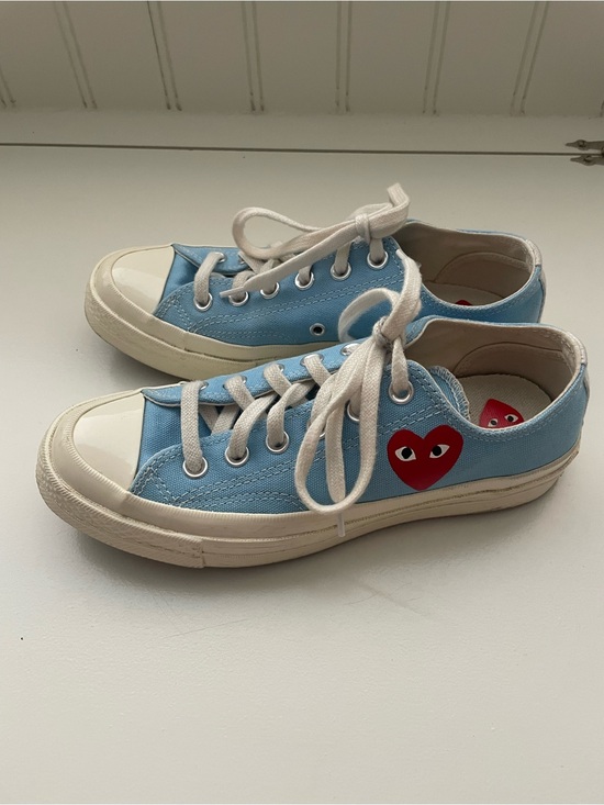 Converse Shoes - Commes Des Garçon Converse Light Blue Low Top